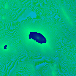 Mount Kilimanjaro height map input